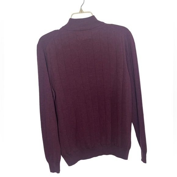 Men’s Joseph Abboud extra fine merino wool sweater. Size XL - Picture 4 of 9